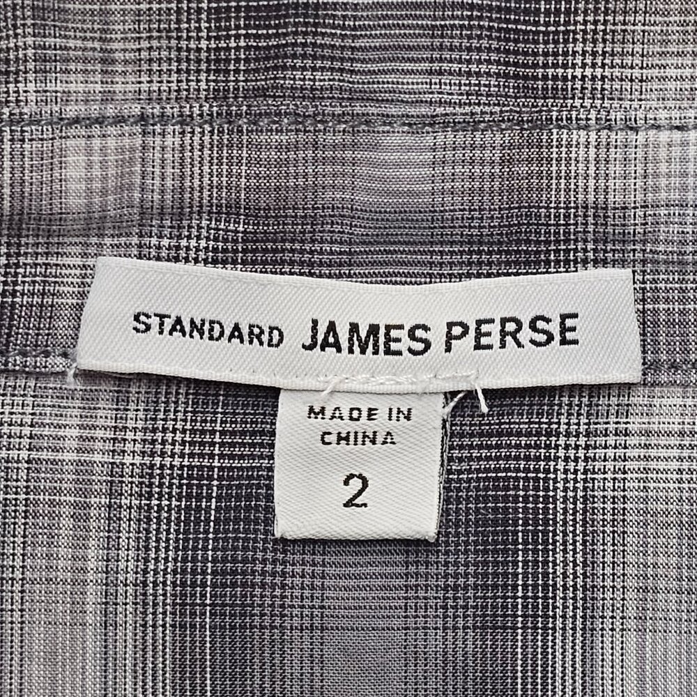 James Perse Standard Button Down M 2 - image 4
